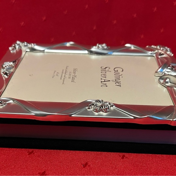 Godinger Silver Art, Silver plated satin finish wedding album - Picture 5 of 8